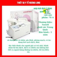 [Cao Cấp] Máy Hút Dịch 1 Bình Yuwell 7E A - Máy Hút Đờm Cho Người Lớn Và Trẻ Em