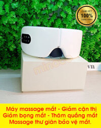 {Cao Cấp} Máy Massage Mắt Trị Thâm Quầng Bọng Mắt Thông Minh Phát Nhạc, Kết Nối Bluetooth, Giảm Thâm Quầng Mắt, Đánh Bay Bọng Mắt, Giảm Nếp Nhăn, Giúp Đôi Mắt Khỏe Đẹp, Dùng Dân Văn Phòng, Thâm Mắt, Mỏi Mắt, Trẻ Em Giảm Tăng Độ Cận Thị, Quà Tặng Cho Con Người Thân, Bạn Bè, Xuất Xứ Nhật Bản…