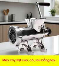 {Cao Cấp} Máy Xay Thịt Cua Cá Bằng Tay 4 Chân Đa Năng, An Toàn Vệ Sinh Thực Phẩm, Bạn Có Thể Xay Thịt , Cá , Rau Củ Quả, Xay Thịt Tại Nhà Làm Xúc Xích, Không Bị Dính Mùn Gỗ, Hay Vi Khuẩn Từ Thớt, Không Lo Tốn Điện, Được Nhiều Khách Hàng Lựa Chọn, Công Nghệ Nhật Bản, Mẫu Mới 2026.