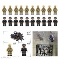 Cao Cấp Mô Hình Đồ Chơi Lắp Ráp Lego Người Lính Đức Ww2