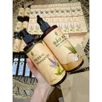 [Cao cấp] Mua 2 được 4 - Combo Dầu gội và xã Thảo dược tặng 1 xịt bưởi bạc hà và 1 tinh chất thảo mộc