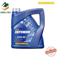 [Cao Cấp] Nhớt MANNOL 7507 Defender 10W-40 SL/CF –  4 Lít Hàng Đức Chính Hãng – HIBUAUTO