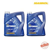 [Cao Cấp] Nhớt MANNOL 7507 Defender 10W-40 SL/CF –  5 Lít Hàng Đức Chính Hãng – HIBUAUTO