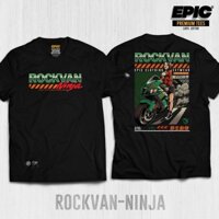 Cao cấp - Rockvan - Áo thun Kawasaki Ninja R Microfiber Jersey