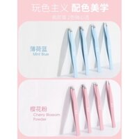 #Cao Cấp Set 4 Nhíp Bằng Thép Không Rỉ / Nhíp Nhổ Râu & Tóc Bạc Lên Hết Chân Mà Không Bị Đứt,Tuột-Nhổ Lông Nách,Lông Mày