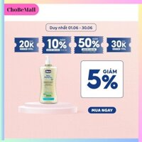 [CAO CẤP] Sữa tắm gội chiết xuất Yến mạch Chicco 0M+ 200ml/500ml cho bé