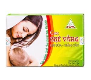 Cao chè vằng Lava lợi sữa cho mẹ