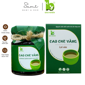 Cao chè vằng Lợi sữa - Giảm cân Bảo Nhiên 75g