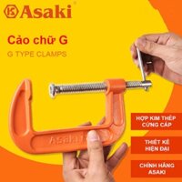 Cảo chữ C Asaki AK-6263 C2-4inch (Cam)