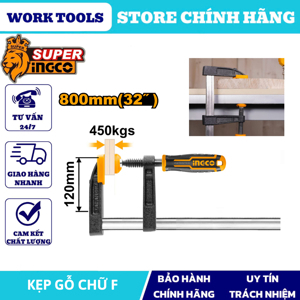 Cảo chữ F Ingco HFC021205