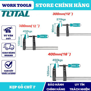 Cảo chữ F Total THT1321202, 120x400mm