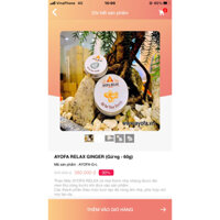 CAO ĐA NĂNG AYOFA RELAX HƯƠNG GỪNG