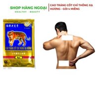 Cao dán con cọp 7 chữ -  gói 4 miếng
