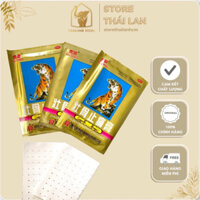 Cao Dán Cọp Giảm Đau 5 Chữ HuDing (hộp 100 gói) Siêu Nóng