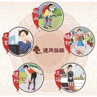 Cao Dán Đài Loan. cao dán thảo dược giảm đau bong gân, xương khớp, đa khớp ( gói 10 Miếng)