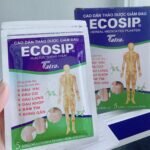 Cao dán Ecosip Cool giảm đau cơ xương khớp gói 5 miếng