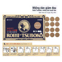 Cao Dán g﻿iảm Đau Huyệt Đạo NICHIBAN Roihi Tsuboko 156 Miếng Nhật Bản miếng dán g﻿iảm đau