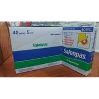 Cao Dán Giảm Đau Salonpas- Hisamitsu Nhật Bản. Lốc 5 Hộp x 40 Miếng.