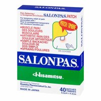 CAO DAN SALONPAS  hộp 10 20 hoặc 40 miếng - 40 miếng