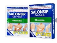 Cao dán Salonsip Gel - Patch Hisamitsu giảm đau, kháng viêm do mỏi cơ, đau cơ (8 gói x 3 miếng)