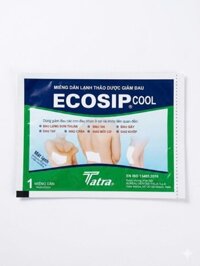Cao dán thảo dược ecosip cool tatra (miếng/ 14x20cm)