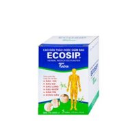 Cao Dán Thảo Dược Ecosip Tatra – Hỗ Trợ Giảm Đau Vai, Đau Lưng – 20 Gói x 5 Miếng