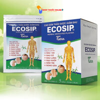Cao dán thảo dược giảm đau ECOSIP Plaster hộp 20 gói x 5 miếng
