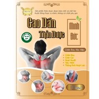 Cao dán thảo dược Minh Đức thiên nhiên hỗ trợ xương khớp