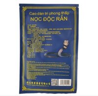 Cao dán trị phong thấp Nọc Độc Rắn (10 miếng)