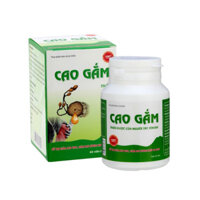 Cao Gắm Viên Uống Hỗ Trợ Điều Trị Bệnh Gút Hiệu Quả (Hộp 60 Viên)
