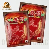 Cao giảm đau Hồng sâm POWER RED GINSENG KOREA (20 miếng)