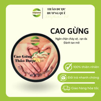 Cao Gừng tan mỡ bụng giảm eo, thon gọn tay chân đùi - 150g