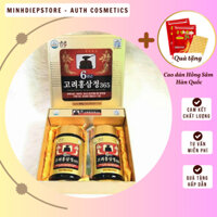 Cao hồng sâm 365 hàn quốc, hộp 2 lọ x 240gr - Cao sâm hàn quốc Korean 6 Years Red Ginseng Extract Gold