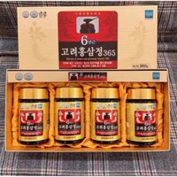 Cao hồng sâm 365 hàn quốc, hộp 4 lọ - Cao hồng sâm hàn quốc Korean Red Ginseng Extract