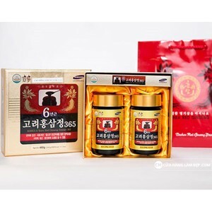 Cao hồng sâm 365 hộp 2 lọ x 240g