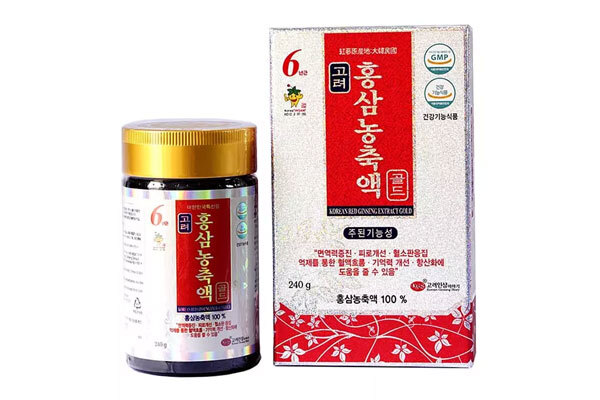 Cao Hồng Sâm Korean Red Ginseng Extract Gold KGS 240g