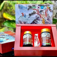 Cao Hồng Sâm Linh Chi Korea Green Food  Hộp 2 lọ x 250gr
