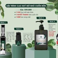 Cao hủy mỡ cuốn rốn tặng kem đai nịt bụng HIMA