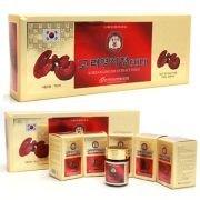 Cao linh chi đỏ Hàn Quốc - Hộp màu vàng 5 lọ 250g