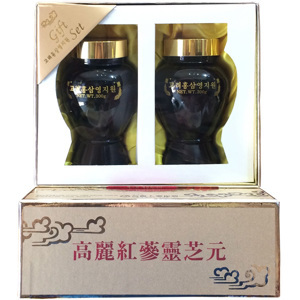 Cao linh chi nhân sâm Hàn Quốc - hộp 2 lọ - 300g/lọ