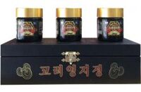 Cao linh chi núi Hàn Quốc cao cấp hộp gỗ đen 3 lọ x 120g gold