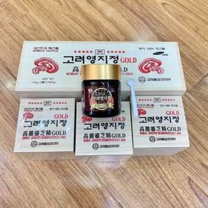 Cao linh chi sao đỏ Hàn Quốc Gold hộp gỗ 3 lọ x 120g