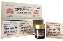 Cao linh chi sao đỏ Hàn Quốc Gold hộp gỗ 3 lọ x 120g