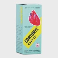 Cao lỏng Cortonyl trợ tim, ngất do suy tim, mất ngủ , lao lực, an thần (chai 25ml)