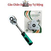 Cảo mở lọc nhớt, vam tháo cốc lọc dầu 3 chân dẹt kèm tay vặn tự động