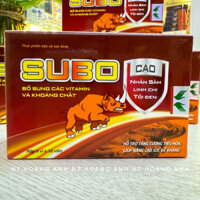 Cao Nhân sâm, Linh chi, Tỏi đen SUBO bổ sung các vitamin và khoáng chất cho cơ thể hộp 30 viên