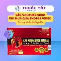 Cao Nhung Huơu SIBERIA Hộp 100g, Từ Cao Ban Long Siberia, Nhung Huơu, Huyết Huơu, Giúp Bổ Máu, Tăng Cường Sức Khỏe