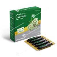 Cao Ống Uống Actiso Không Đường LADOACTISO Artichoke Ampoules, Sugar Free, Ống 10 mL, Hộp 10 Ống