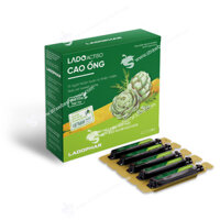 Cao Ống Uống Actiso Vị Ngọt Tự Nhiên LADOACTISO Artichoke Ampoules, Natural Sweet Taste, Sugar Free, Ống 10 mL, Hộp 10 Ống
