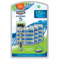 Cạo râu Schick Hydro 5 Sensitive Razor with 17 Cartridges